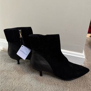 AEROSOLES Black Heeled Boots